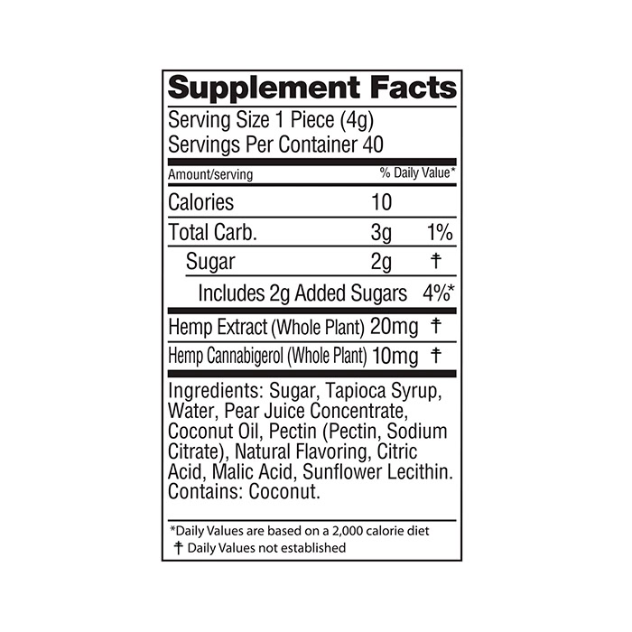 Wyld-CBD-Pear-Gummies-Broad-Spectrum-THC-Free-40ct-400mg-CBG-800mg-CBD-3